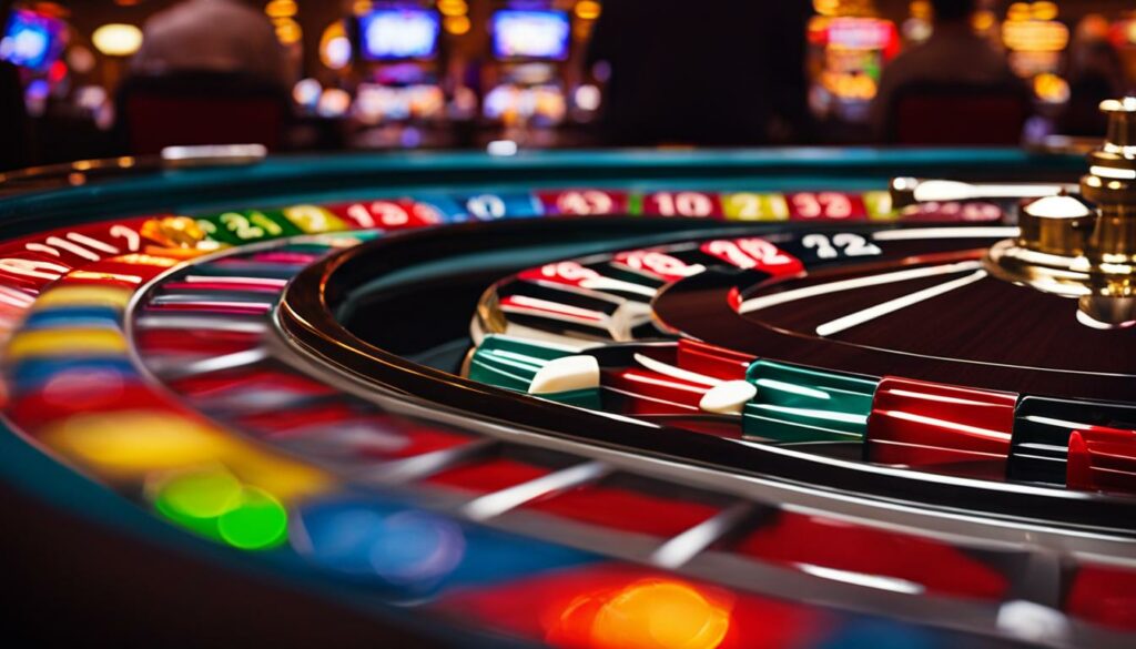 casino roulette wheels in Vegas