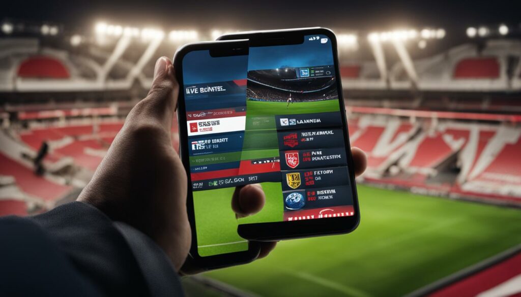 live betting on mobile