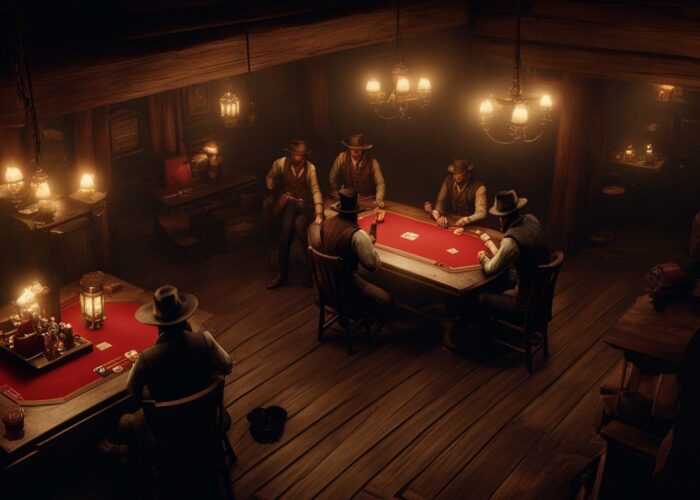 where to play poker rdr2
