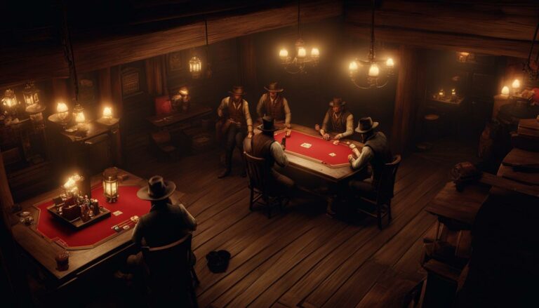 where to play poker rdr2